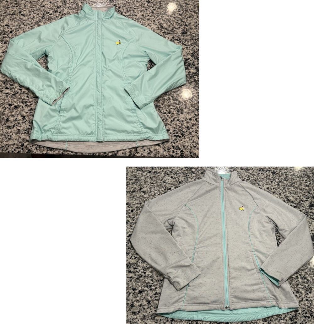 Masters Magnolia Lane Tech Women's Reversible Jacket Size Small EUC